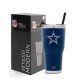 Simple Modern Officially Licensed NFL Dallas Cowboys Tumbler with Straw and Flip Lid | Insulated Stainless Steel 30oz Thermos | Cruiser Collection | Dallas Cowboys