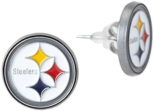 Siskiyou Sports NFL Pittsburgh Steelers Stud Earrings, Small
