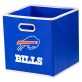 Franklin Sports NFL Buffalo Bills Collapsible Storage Bin – NFL Folding Cube Storage Container – Fits Bin Organizers – Fabric NFL Team Storage Cubes