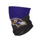 FOCO NFL Baltimore Ravens Neck Gaiter, One Size, Big Logo