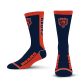 For Bare Feet NFL CHICAGO BEARS MVP Crew Sock Team Color Large