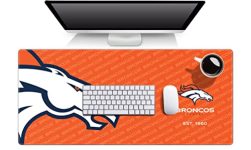 YouTheFan NFL Denver Broncos Logo Series Desk Pad