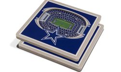 YouTheFan NFL Dallas Cowboys 3D StadiumView Coasters – AT&T Stadium