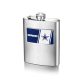 NFL Dallas Cowboys 8-Ounce Matte Finished Stainless Steel Hip Flask with Rectangular Team Emblem and Funnel