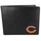 NFL Siskiyou Sports Mens Chicago Bears Bi-fold Wallet One Size Black