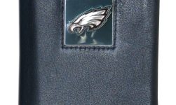 Siskiyou NFL Philadelphia Eagles Leather Tri-Fold Wallet , Black