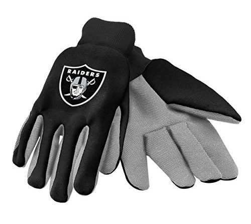 FOCO Forever Collectibles 74204 NFL Oakland Raiders Colored Palm Glove