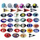 SAeyz 39pcs Football Shoe Charm Accessories Decoration – Rugby Team Charms Pins for Clog，PVC Shoe Charm Accessory for Bracelet Wristband，Shoe Charms Party Gifts for Girls, Kids, Boy