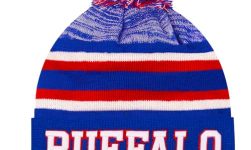 Buffalo Beanie Hat Football Knit Hats Winter Cuffed Stylish Beanie Cap Sport Fans Fashion Toque Cap