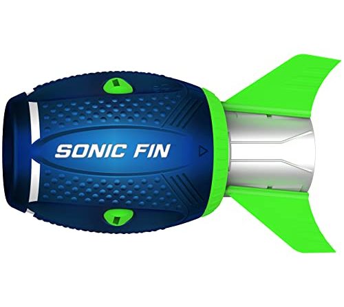 Aerobie Sonic Fin Football, Aerodynamic Russel Wilson Foam Football Toy, Outdoor Games for Kids and Adults Aged 8 and Up