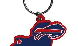 NFL Buffalo Bills Home State Flexi Key Chain