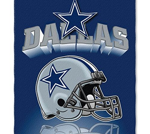 NFL Dallas Cowboys Gridiron Fleece Throw, 50 x 60-inches