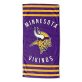 Northwest NFL Minnesota Vikings Unisex-Adult Beach Towel, Cotton-Polyester Blend, 30″ x 60″, Stripes