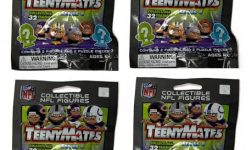 Party Animal Teenymates Series (4) 2015 NFL Figures Blind Bags Gift Set Party Bundle – 4 Pack – 8 Figures Total