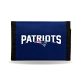 Rico Industries NFL New England Patriots Nylon Tri-Fold Wallet Nylon Tri-Fold Wallet
