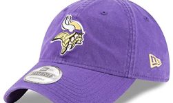 New Era NFL Core Classic 9TWENTY Adjustable Hat Cap One Size Fits All (Minnesota Vikings)
