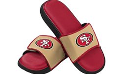 FOCO San Francisco 49ers NFL Mens Foam Sport Slide – M