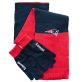 Littlearth unisex-adult NFL New England Patriots Colorblock Scarf & Glove Gift Set
