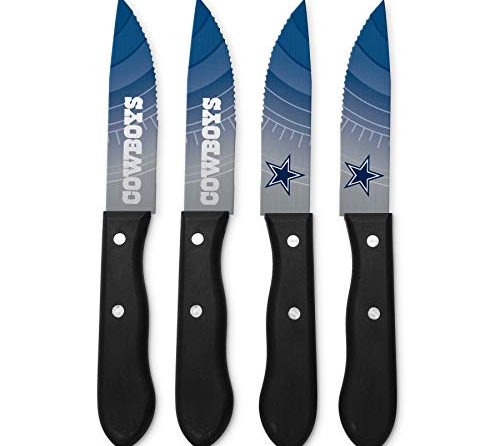 The Sports Vault NFL Dallas Cowboys Steak Knive Set