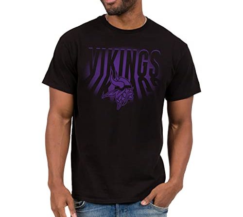 Junk Food Clothing x NFL – Minnesota Vikings – Team Spotlight – Unisex Adult Short Sleeve Fan T-Shirt for Men and Women – Size X-Large