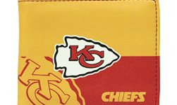 Littlearth unisex-adult NFL Kansas City Chiefs Bi-fold Wallet, Team Color, 4” x 5″ x 1” (300903-CHIE)
