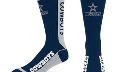 For Bare Feet Dallas Cowboys MVP Classic Crew Sock