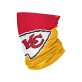 FOCO NFL Kansas City Chiefs Neck Gaiter, One Size, Big Logo