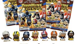 Teenymates Party Animal Legends 2023 NFL Series 2 Figures Blind Bags Gift Set Party Bundle – 4 Pack