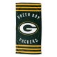Northwest NFL Green Bay Packers Unisex-Adult Beach Towel, 30″ x 60″, Stripes