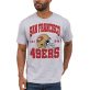 Junk Food Clothing x NFL – San Francisco 49ers – Team Helmet – Unisex Adult Short Sleeve Fan T-Shirt for Men and Women – Size 3X-Large
