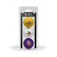 Team Golf NFL Minnesota Vikings 3 Golf Ball Pack Regulation Size Golf Balls, 3 Pack, Full Color Durable Team Imprint
