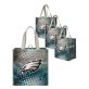FOCO Philadelphia Eagles NFL 4 Pack Reusable Shopping Bags, team color, one size