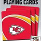 MasterPieces Family Games – NFL Kansas City Chiefs Playing Cards – Officially Licensed Playing Card Deck for Adults, Kids, and Family
