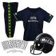 Franklin Sports Seattle Seahawks Kids NFL Uniform Set – Youth NFL Team Jersey, Helmet, Pants + Apparel Costume – Official NFL Gear -Youth Medium