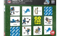 YouTheFan NFL Detroit Lions Licensed Memory Match Game