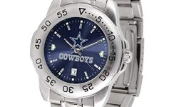 Game Time Dallas Cowboys Men’s Watch – NFL Sport Steel Series, Officially Licensed