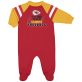 Gerber Unisex Baby NFL Footed Sleep and Play, Team Color, 0-3 Months